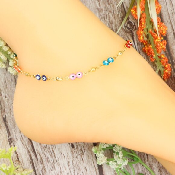 "Dainty Anklet for Women – Elegant Everyday Jewelry & Perfect Gift | MLCRC1343 - Picture 9 of 10